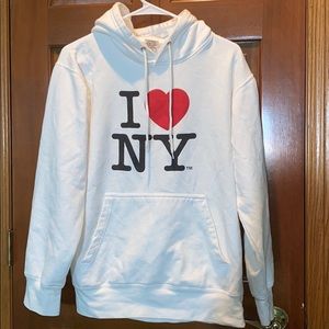 Men’s Large I ♥️ NY White Sweatshirt